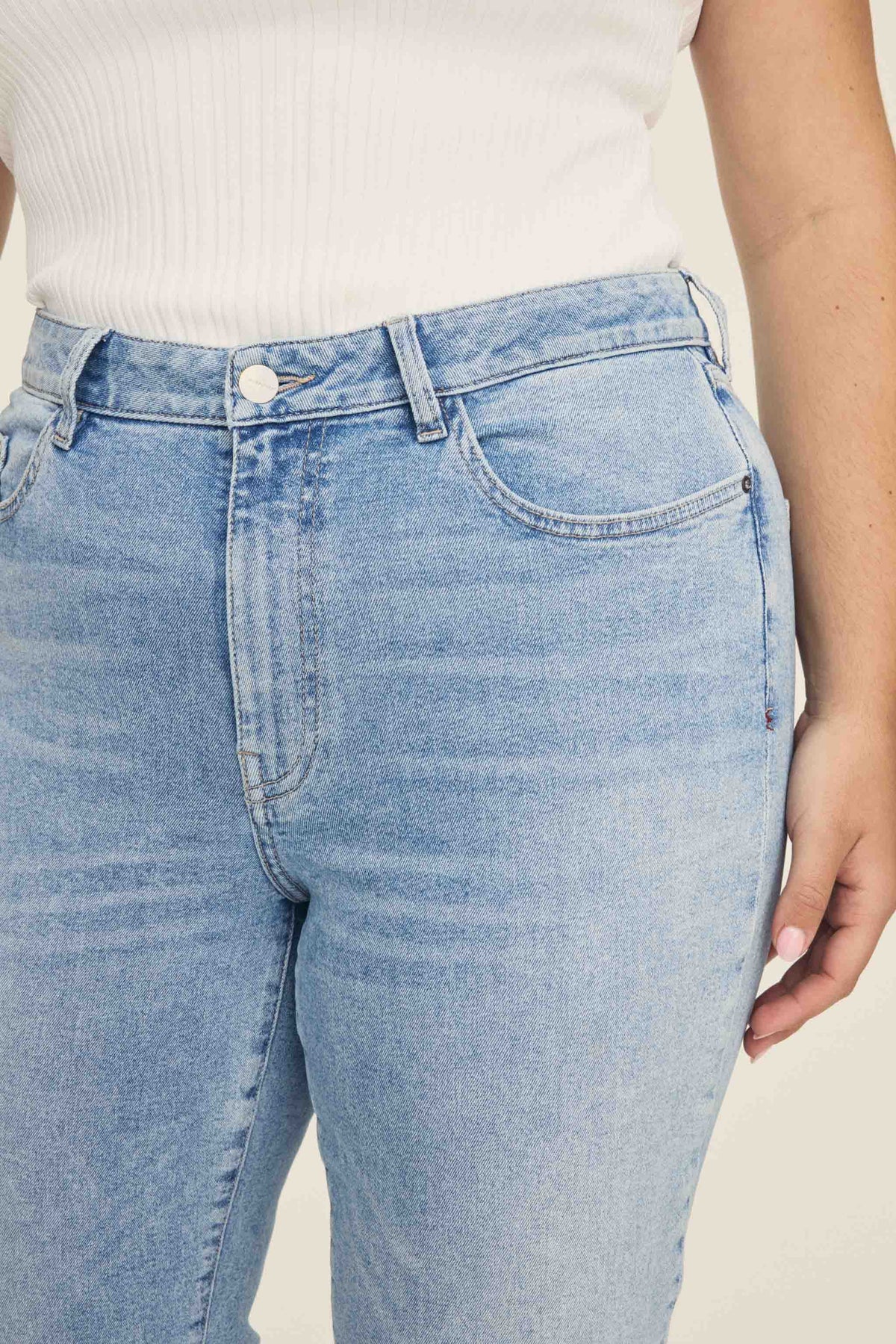 Women's Plus Straight Leg Blue Jean
