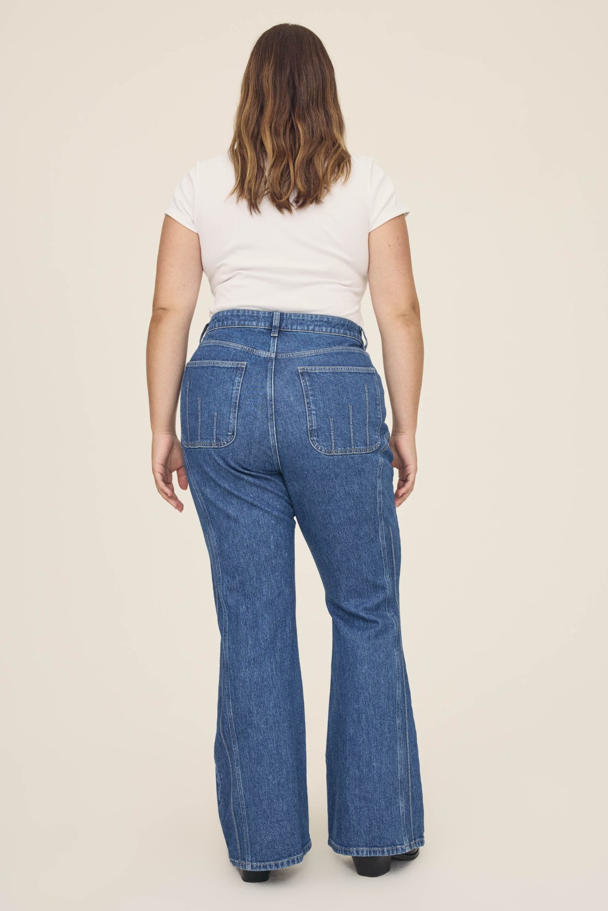Women's Plus Flare Blue Jean