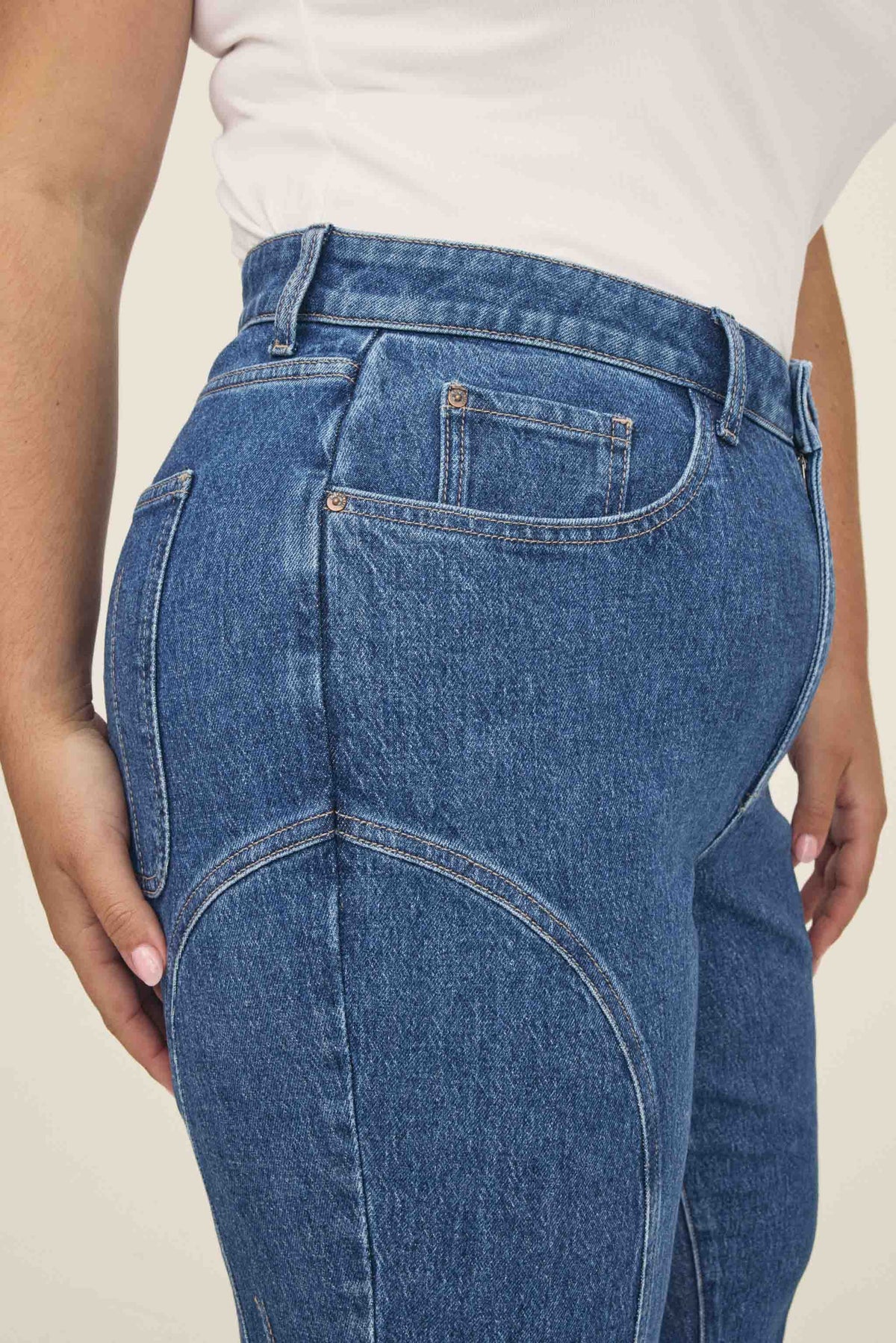 Women's Plus Flare Blue Jean