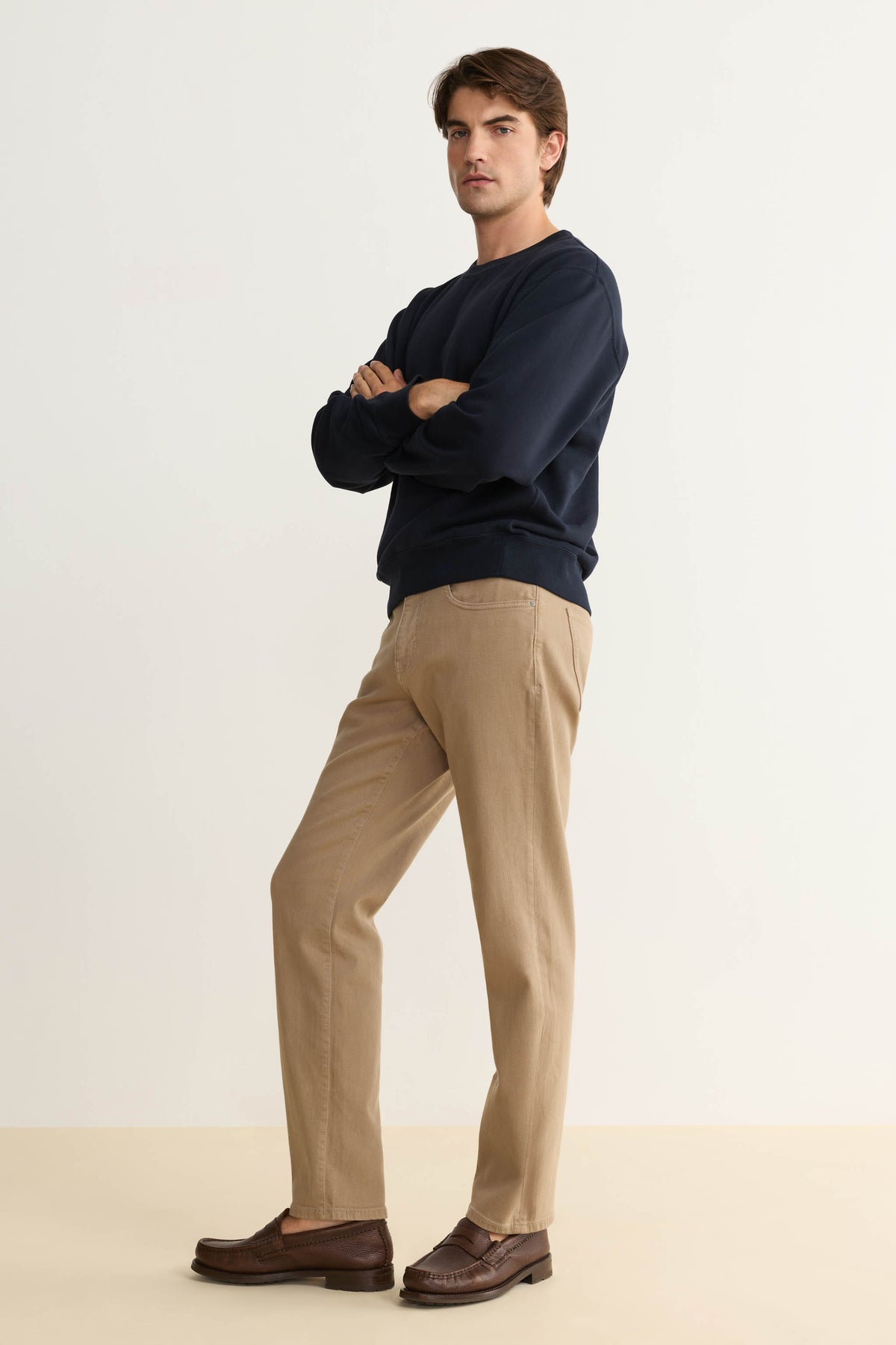ORD - STRAIGHT PANTS | KHAKI