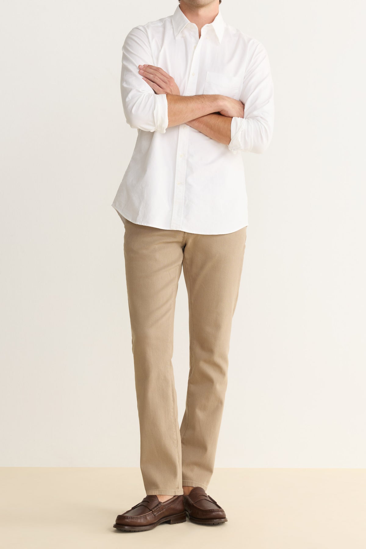 AMS - SLIM PANTS | KHAKI