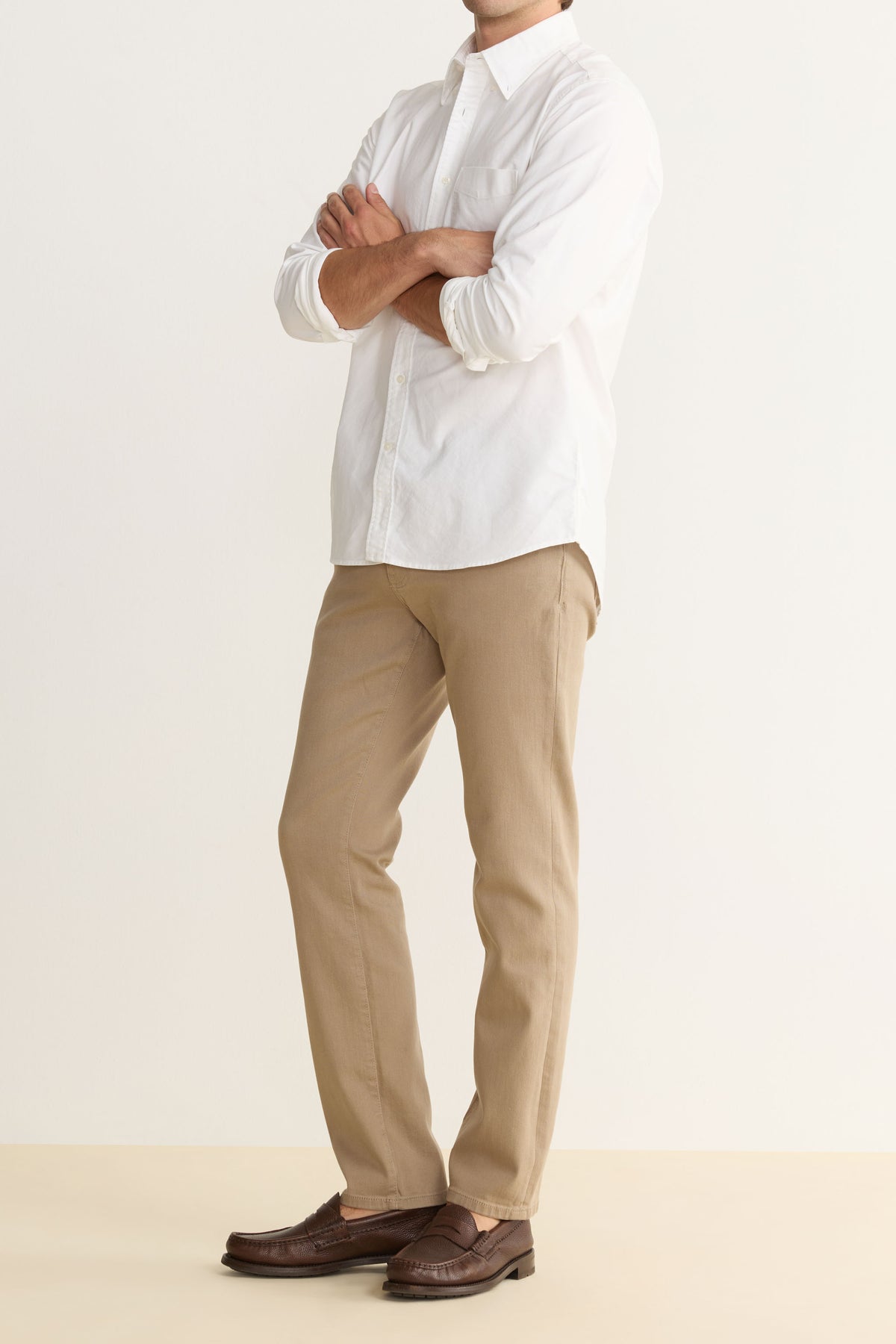 AMS - SLIM PANTS | KHAKI