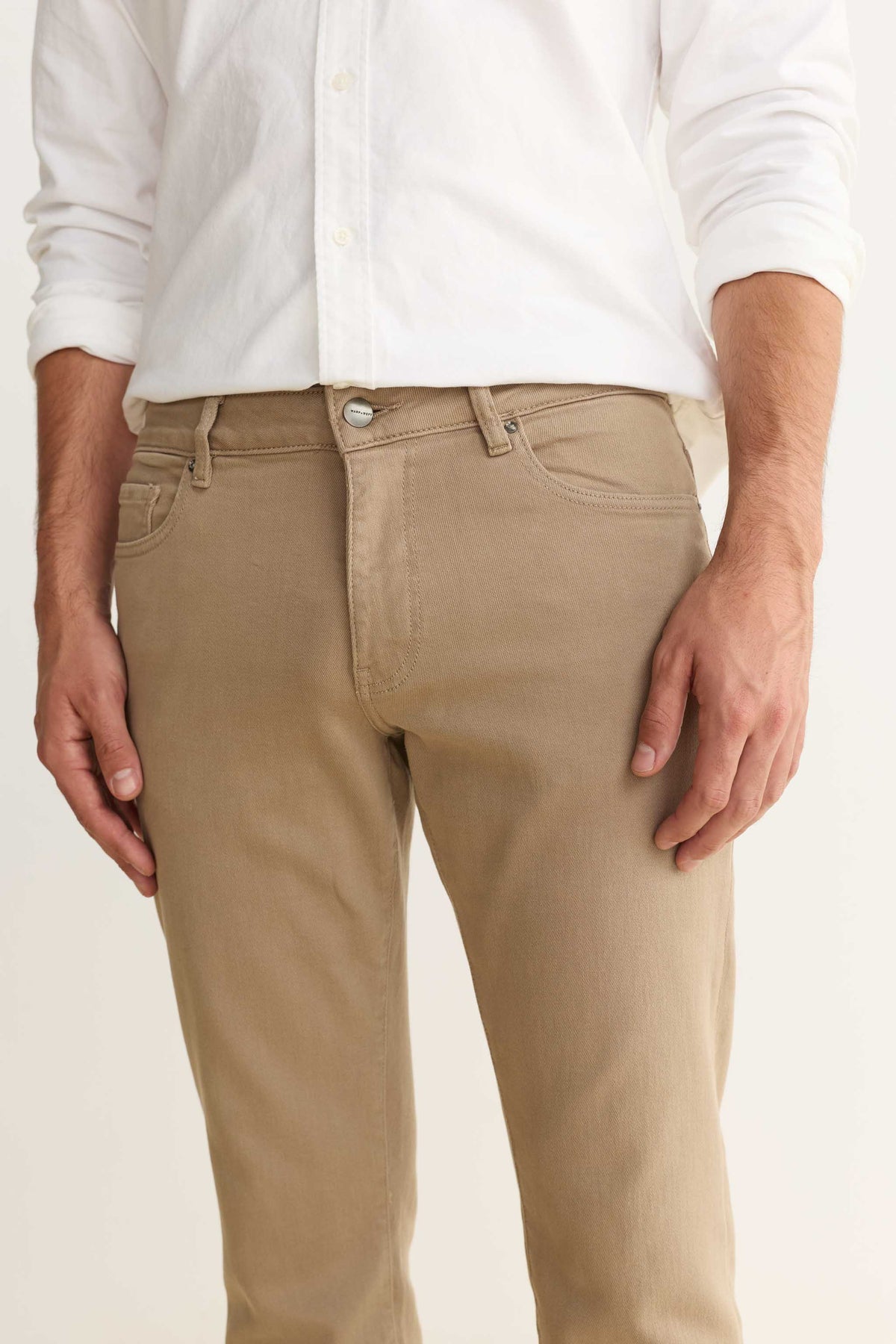 AMS - SLIM PANTS | KHAKI