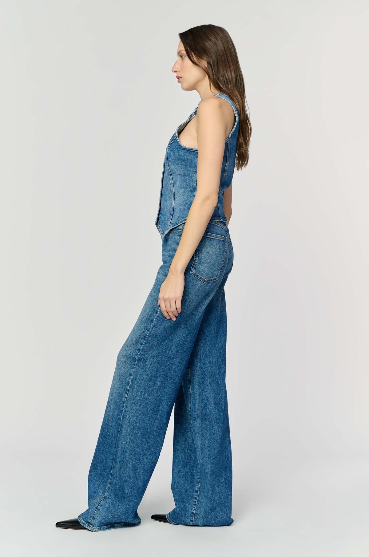 JNB - DENIM VEST | ROCKAWAY