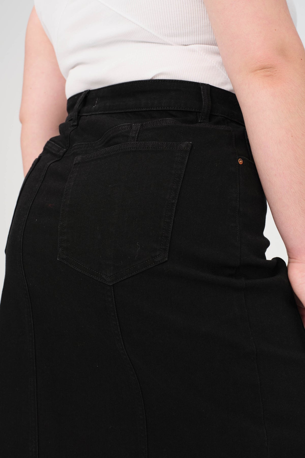 SMX PLUS - DENIM MAXI SKIRT | VENTURA