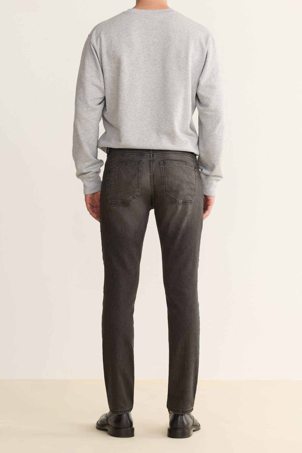 AMS - SLIM JEANS | FADED BLACK
