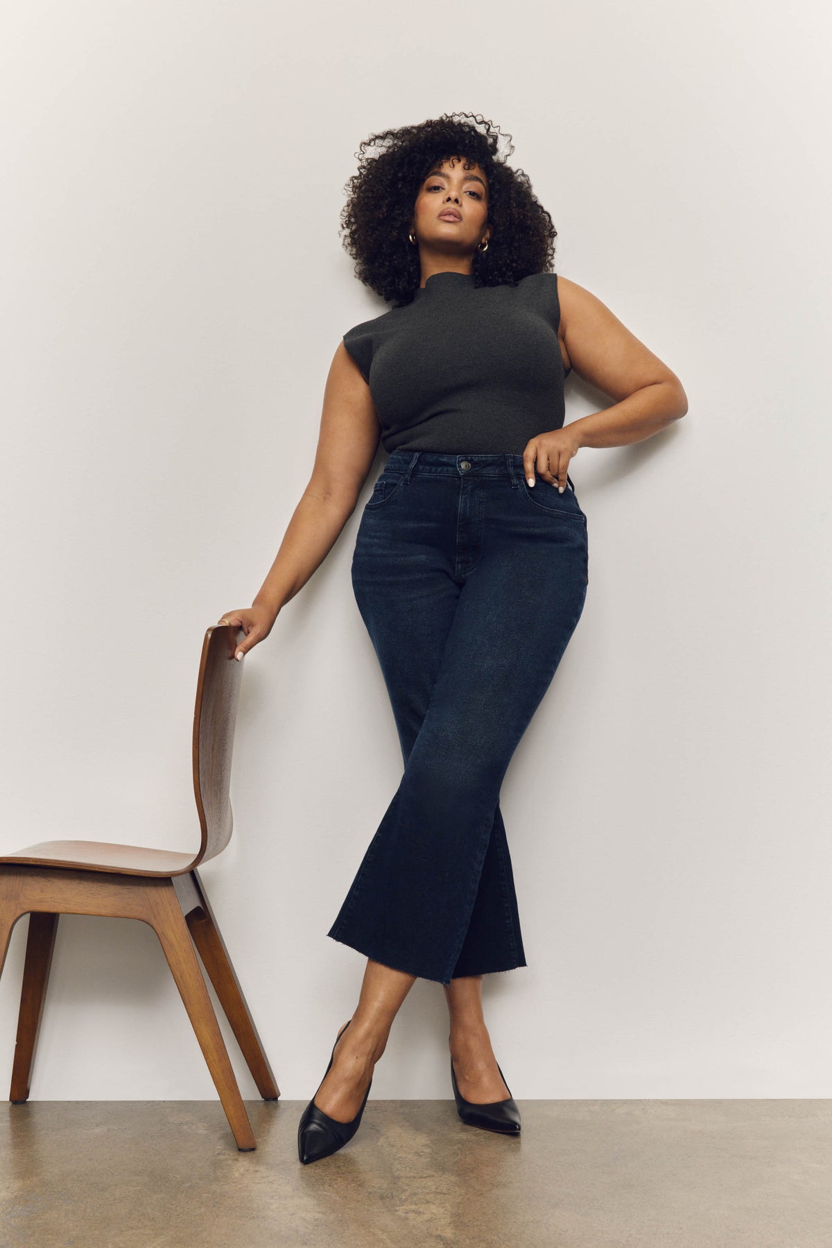 NAO PLUS - HIGH RISE BOOTCUT JEANS | RIVER RUN