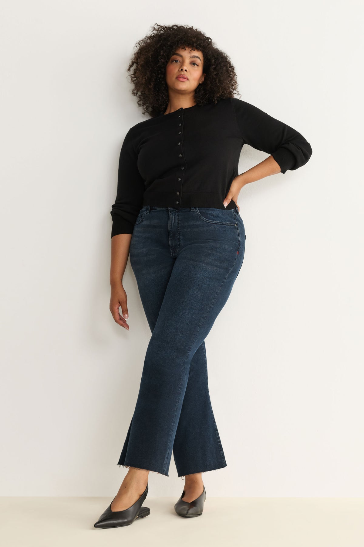 NAO PLUS - HIGH RISE BOOTCUT JEANS | RIVER RUN