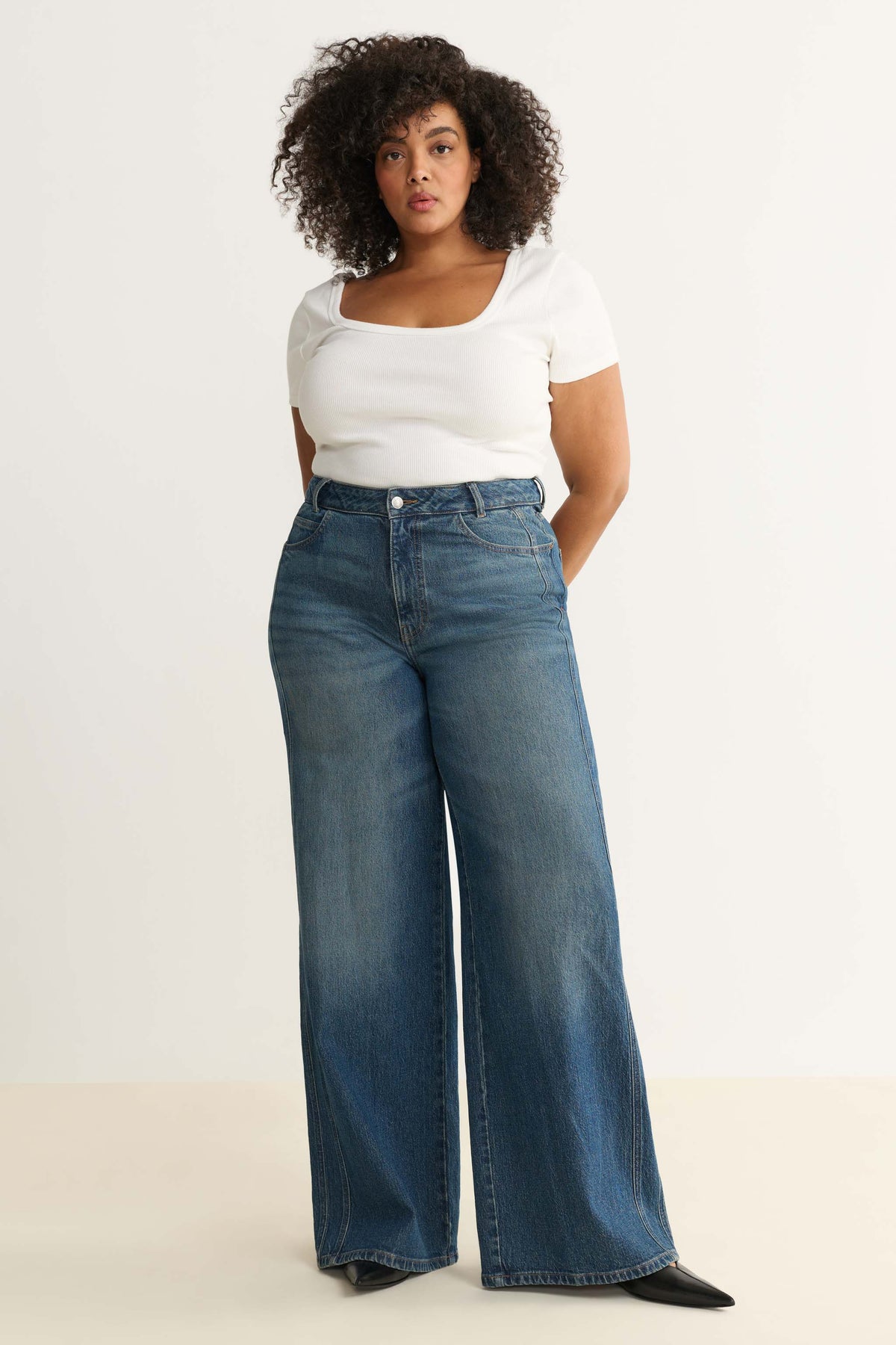 NCE PLUS - WIDE LEG JEANS | SCENIC ROUTE