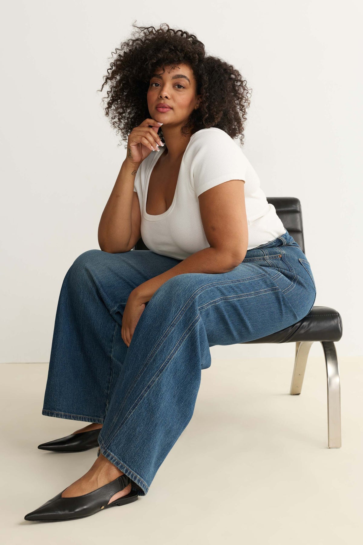 NCE PLUS - WIDE LEG JEANS | SCENIC ROUTE