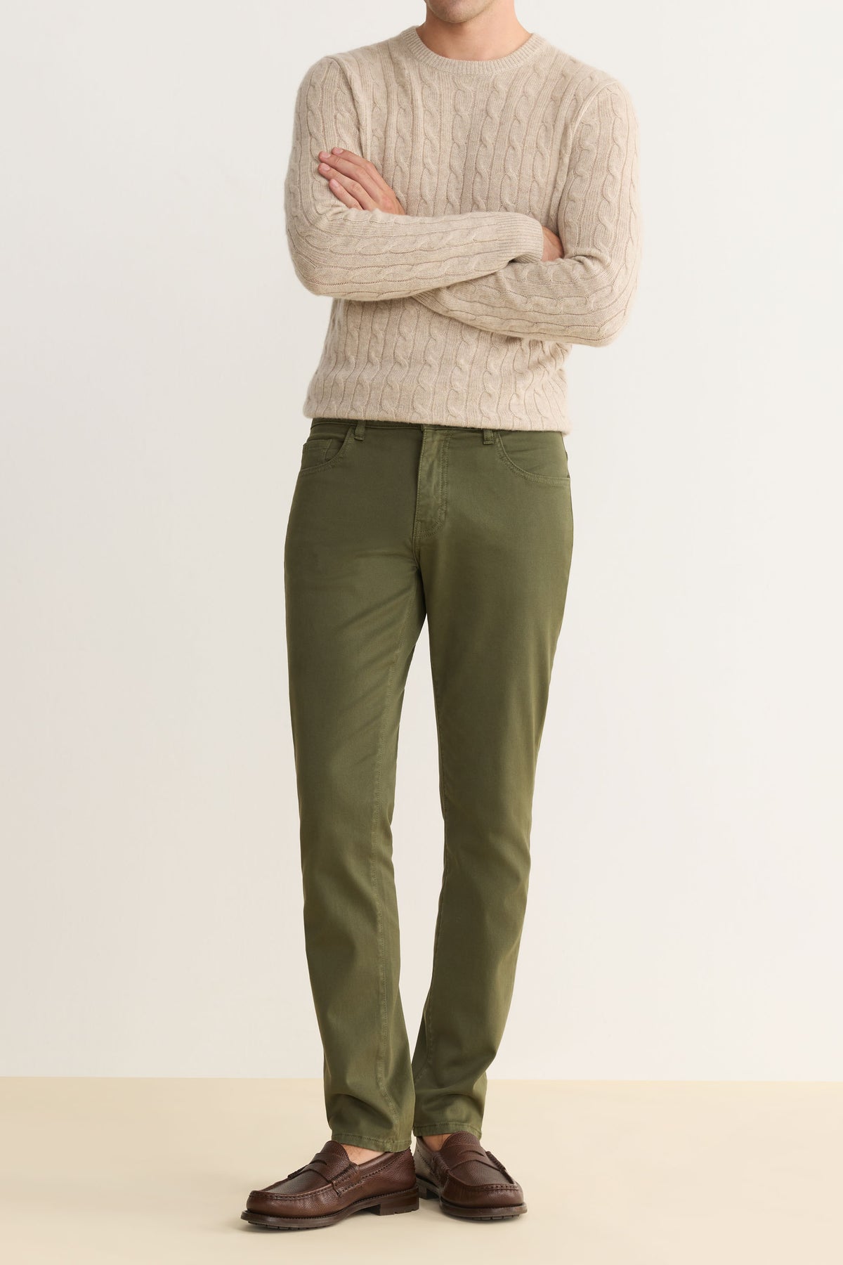 AMS - SLIM PANTS | CLOVER
