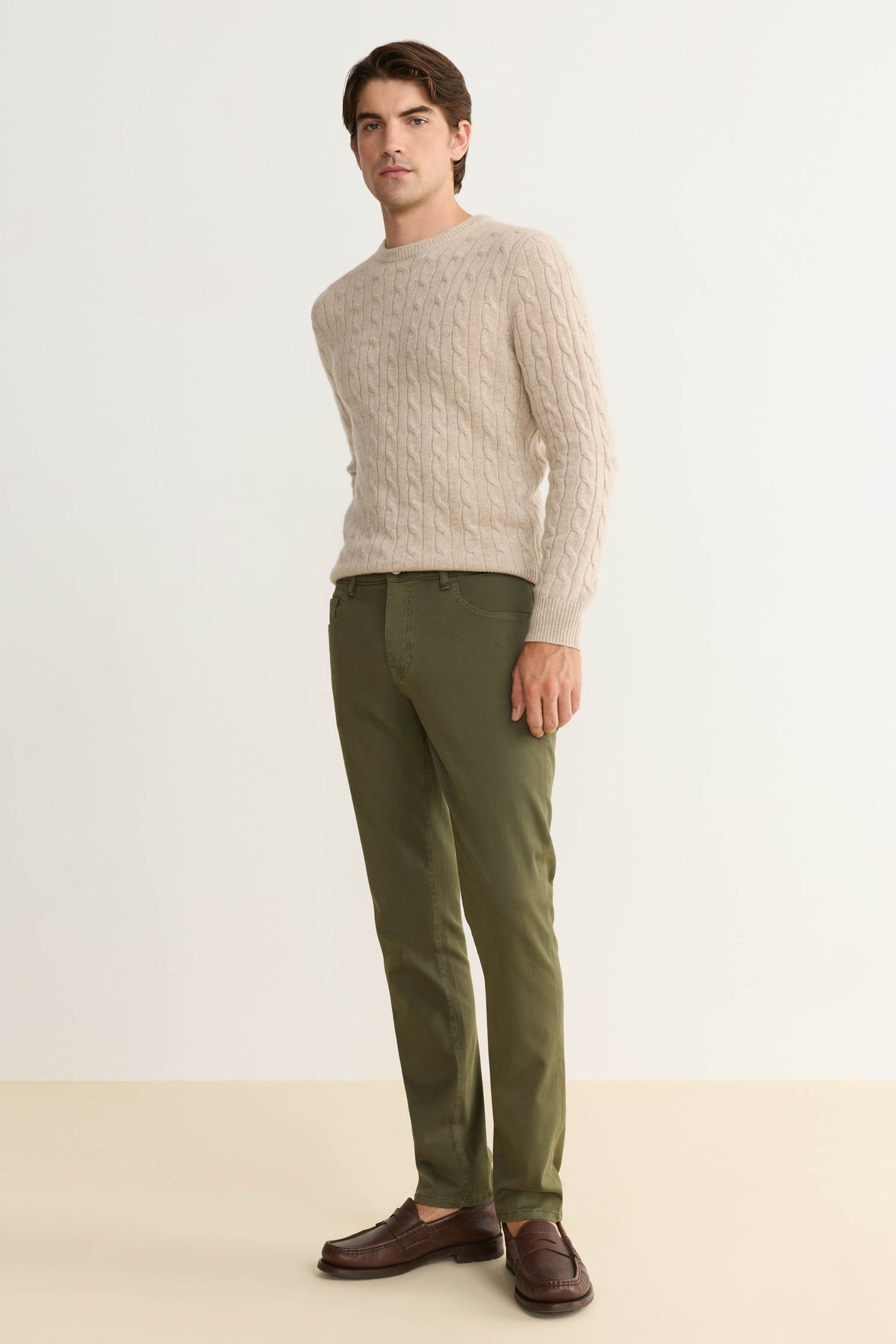 AMS - SLIM PANTS | CLOVER