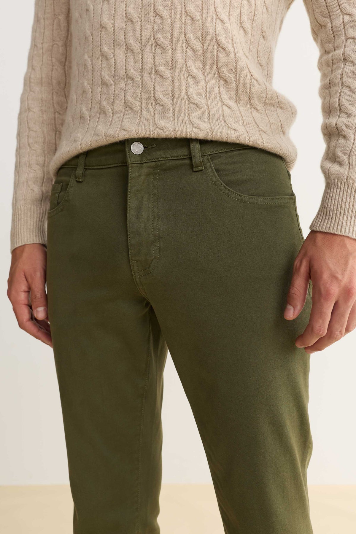 AMS - SLIM PANTS | CLOVER