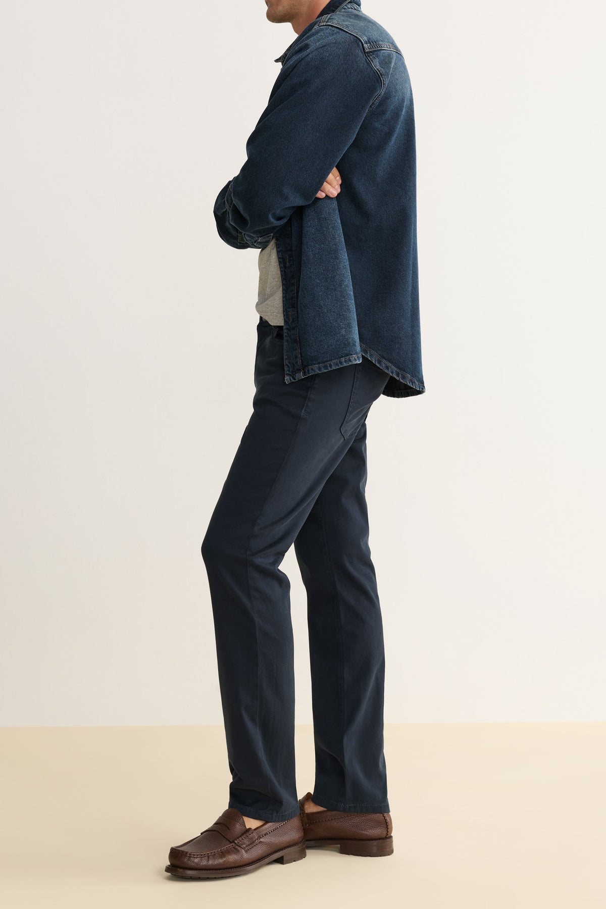 AMS - SLIM PANTS | CARBON BLUE