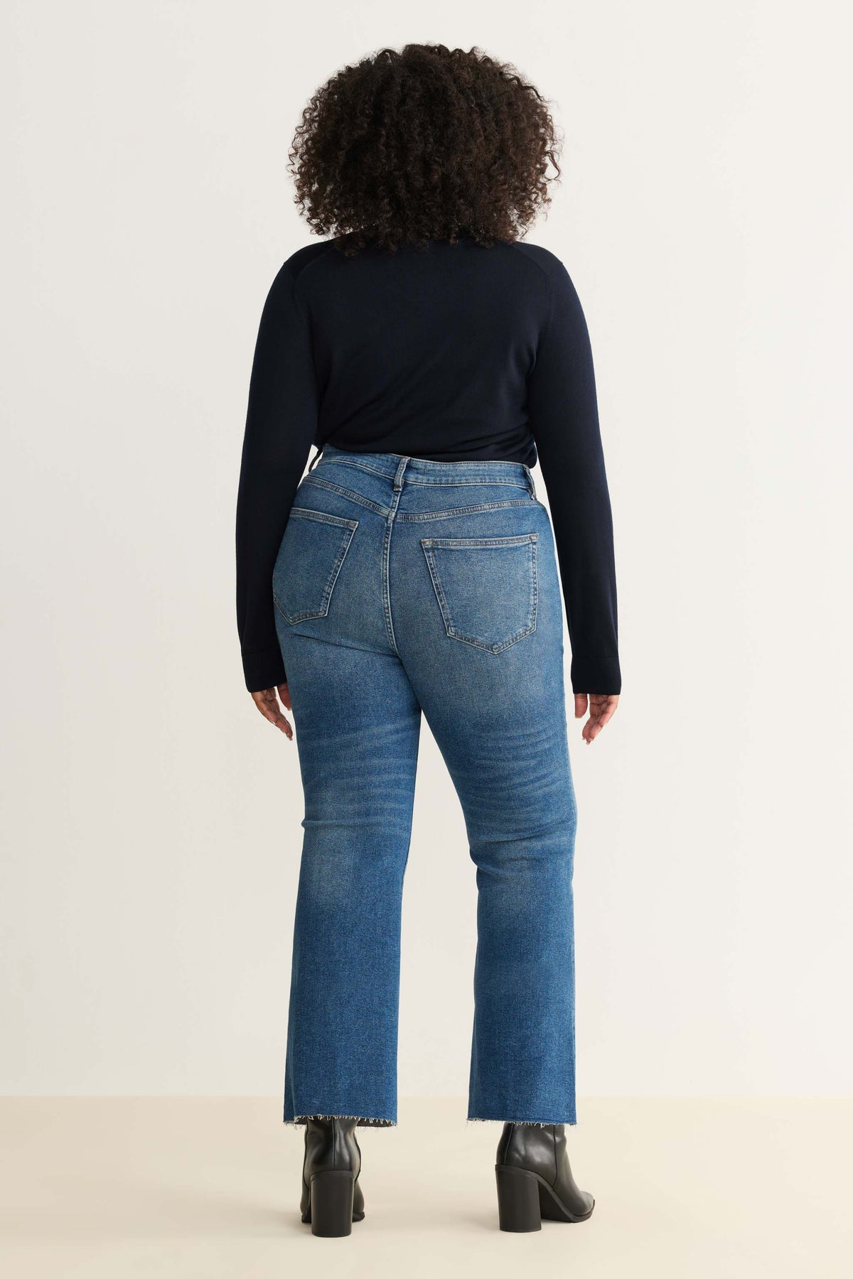 NAO PLUS - HIGH RISE BOOTCUT JEANS | EVERAFTER