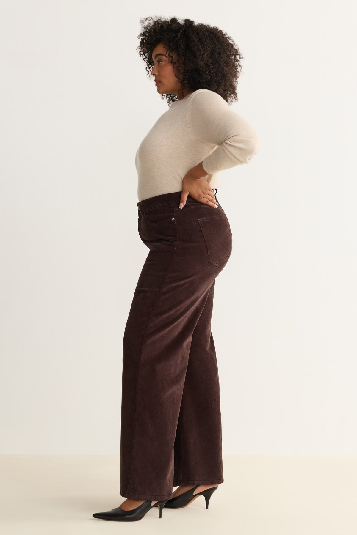 NCE PLUS - WIDE LEG JEANS | AMERICANO