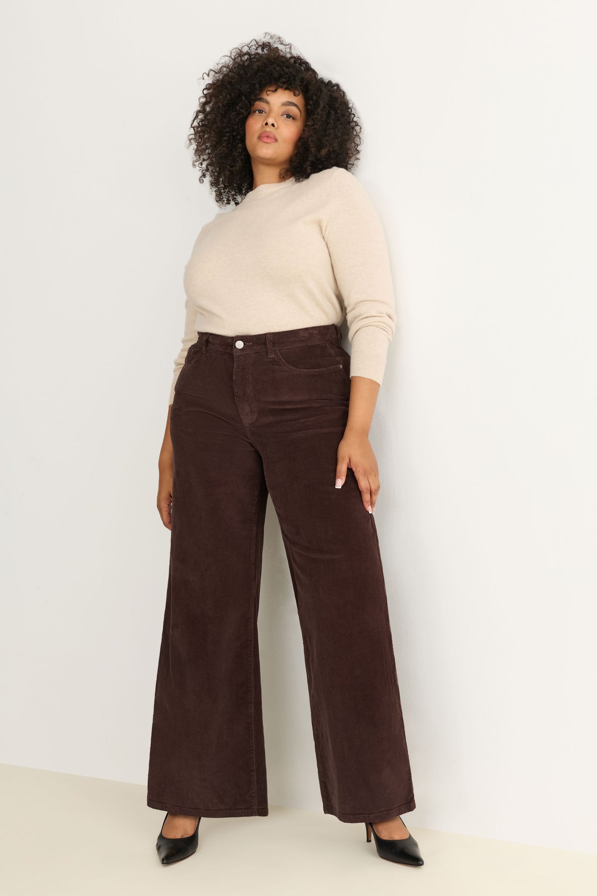 NCE PLUS - WIDE LEG JEANS | AMERICANO