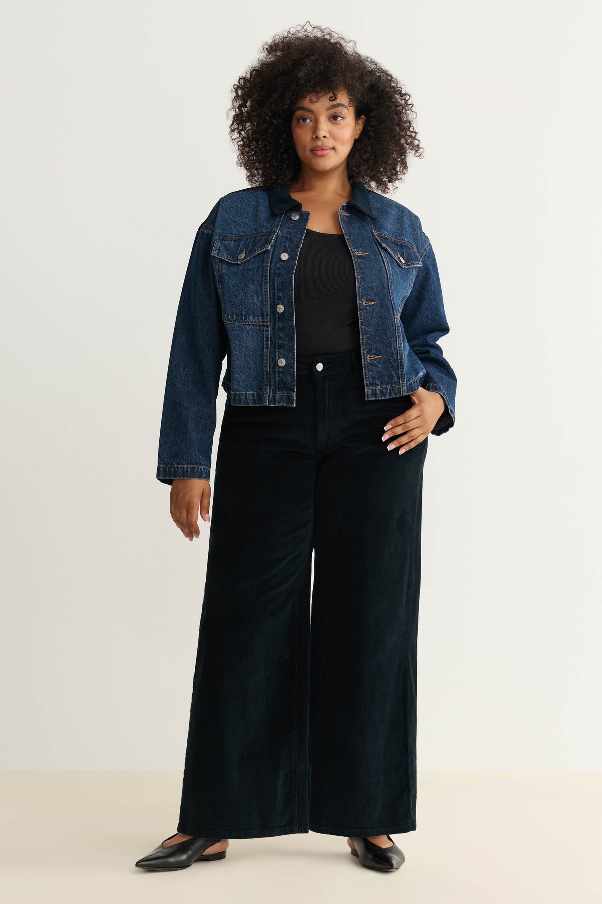 NCE PLUS - WIDE LEG JEANS | KNIGHT