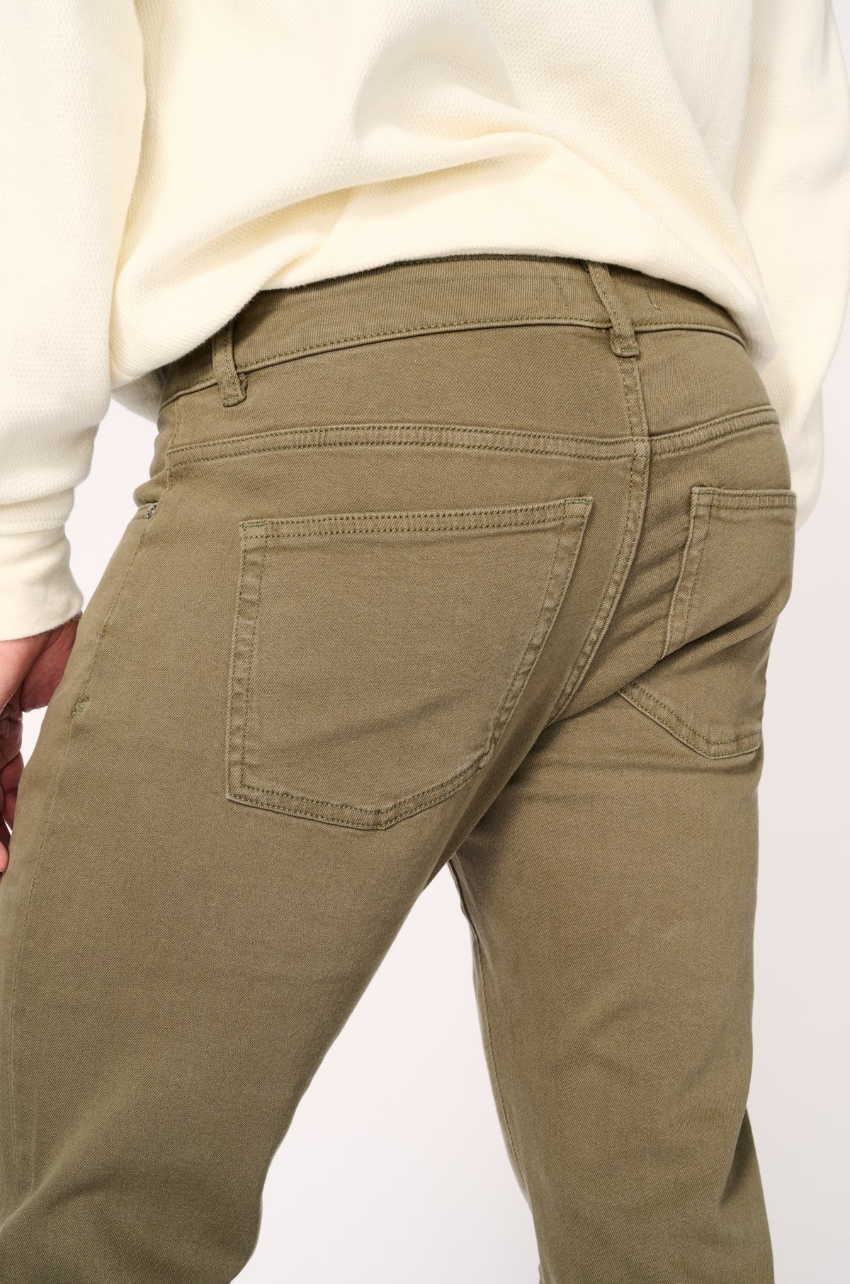 AMS - SLIM JEANS | MOSS GREEN