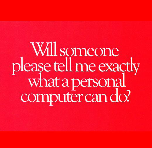 An Apple ad from 1981 and still a mystery
