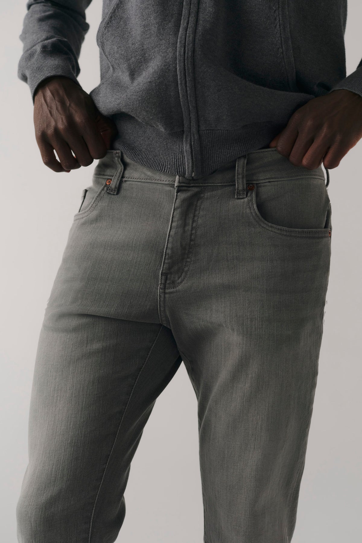AMS - SLIM JEANS | SMOKE