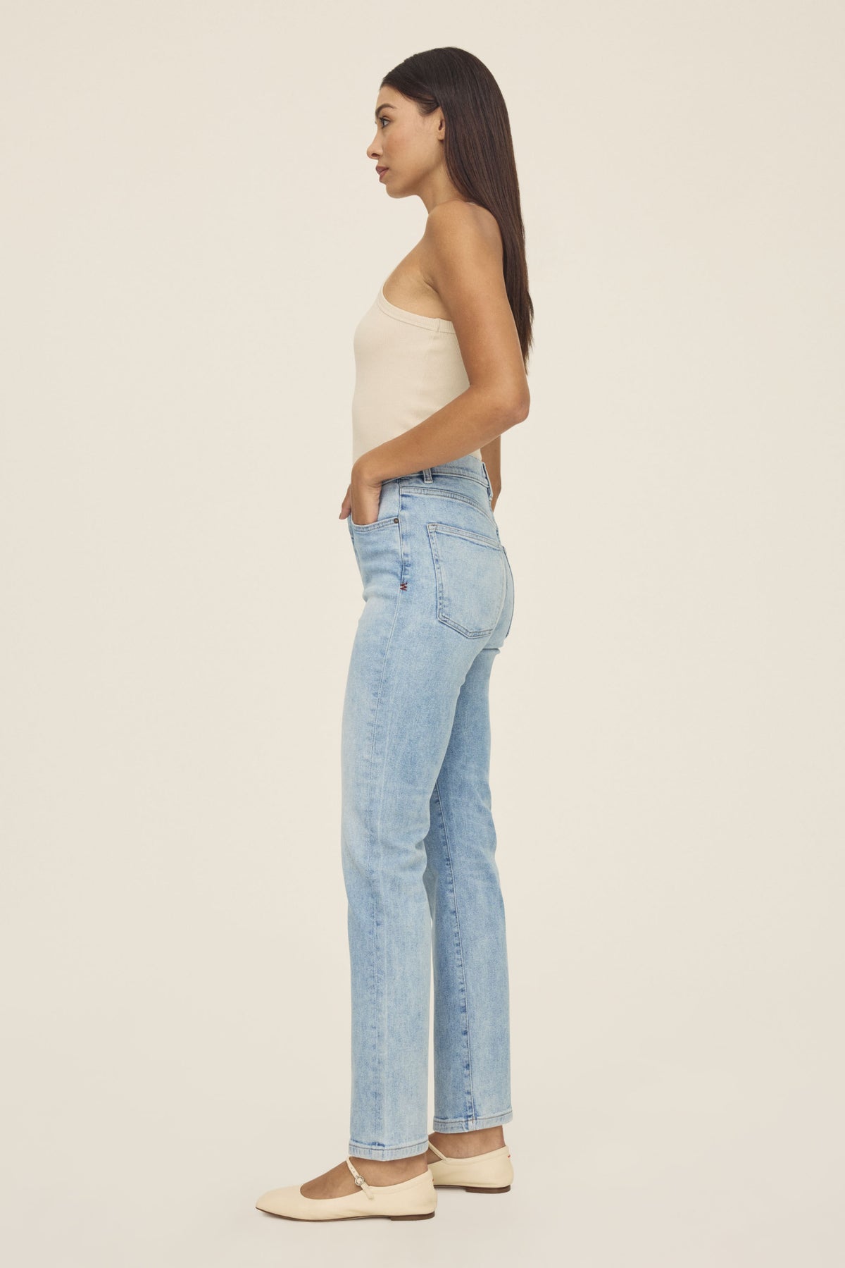 Women's Straight Leg Blue Jean