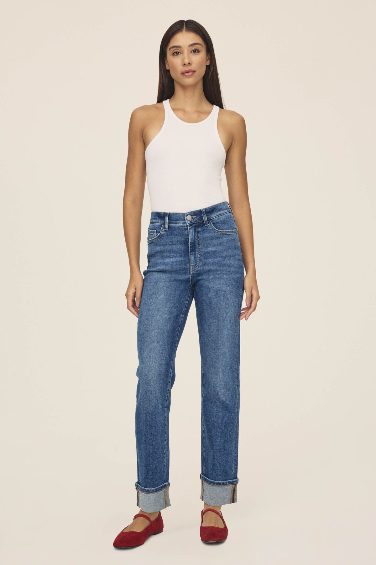 Women's Straight Leg Blue Jean