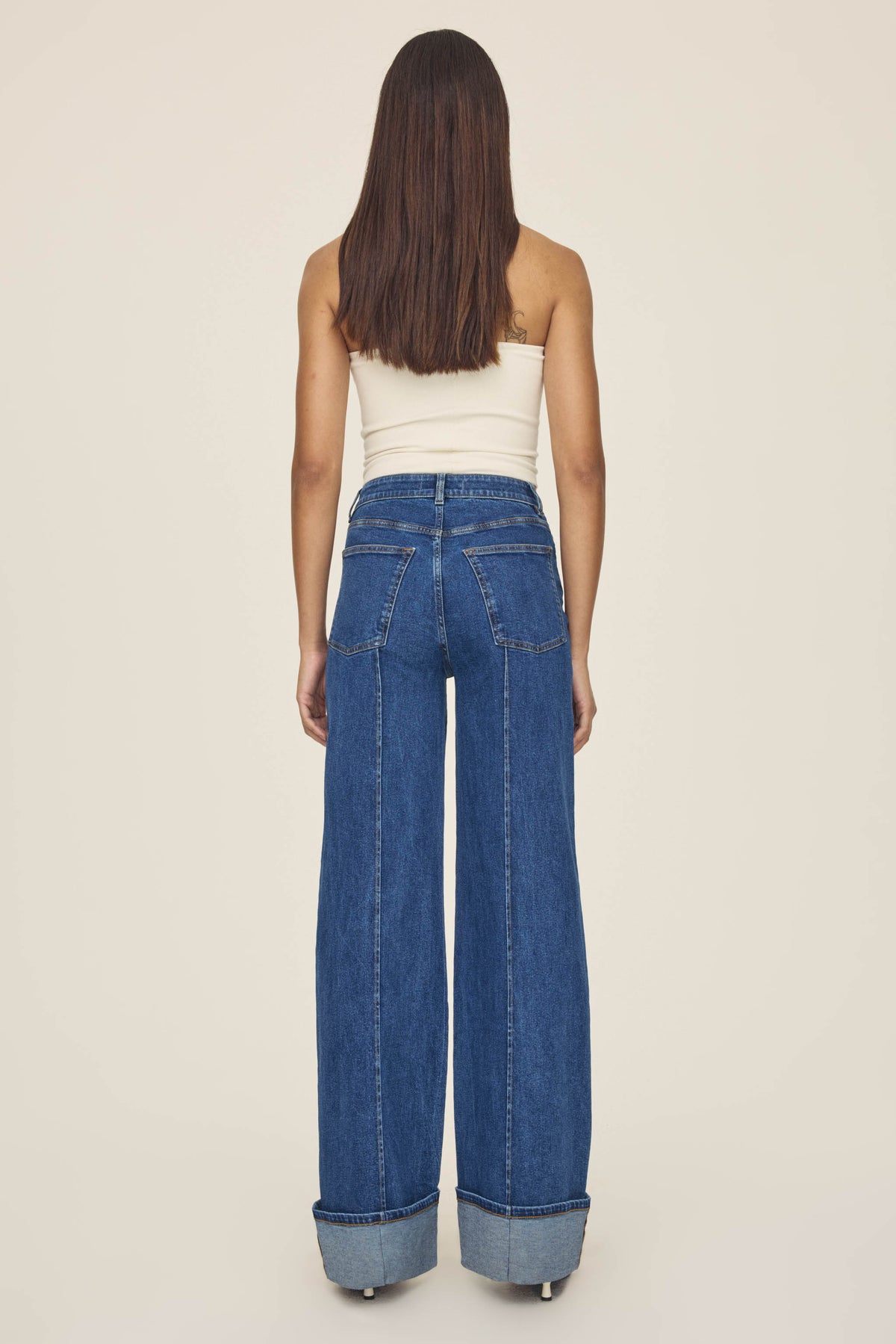 Women's Wide Leg Blue Jean