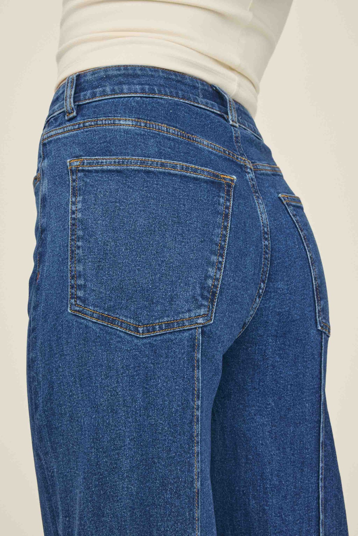 Women's Wide Leg Blue Jean