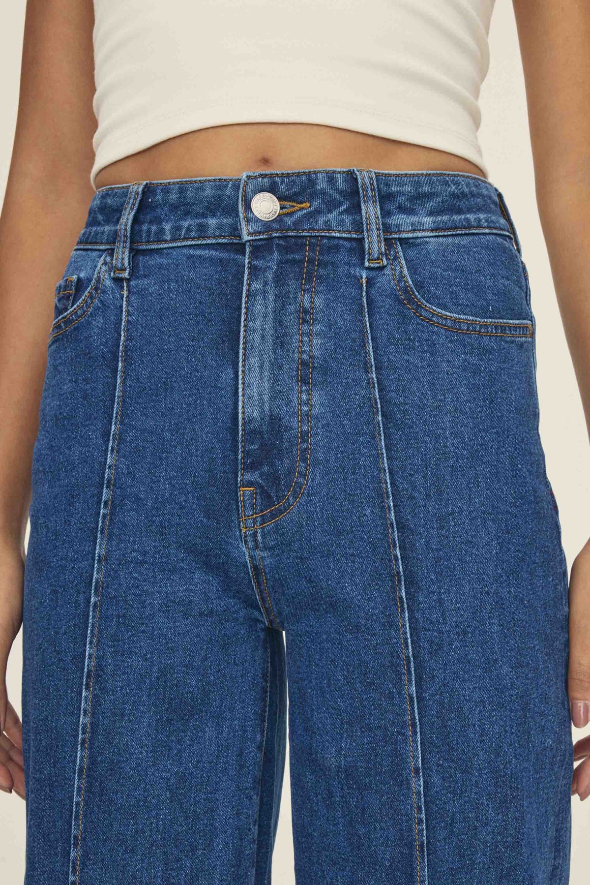 Women's Wide Leg Blue Jean