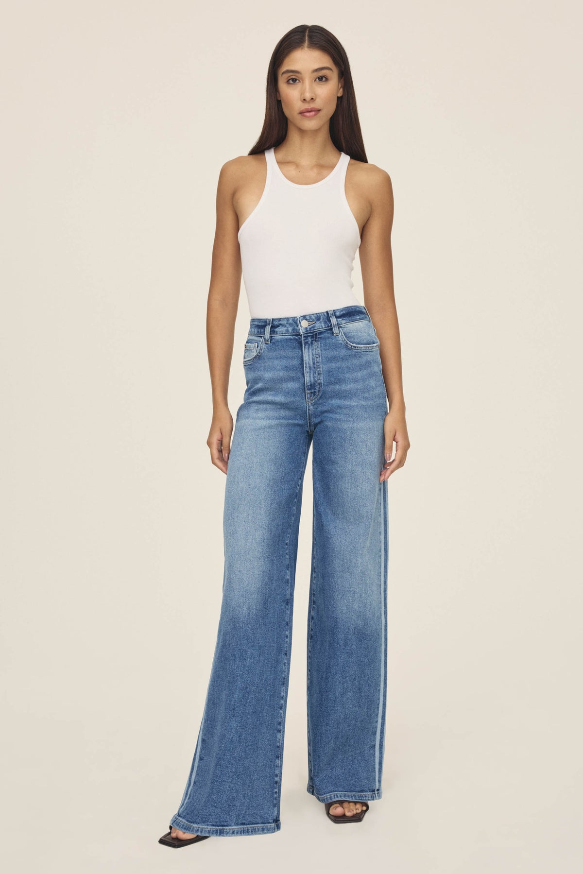 Women's Wide Leg Blue Jean