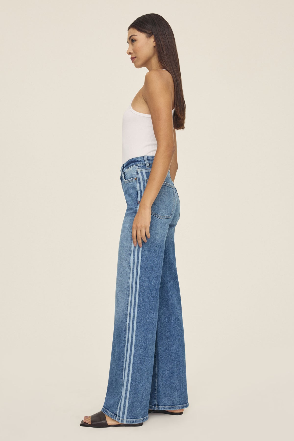 Women's Wide Leg Blue Jean