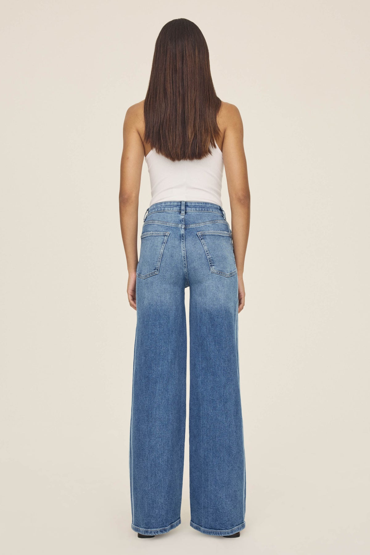 Women's Wide Leg Blue Jean