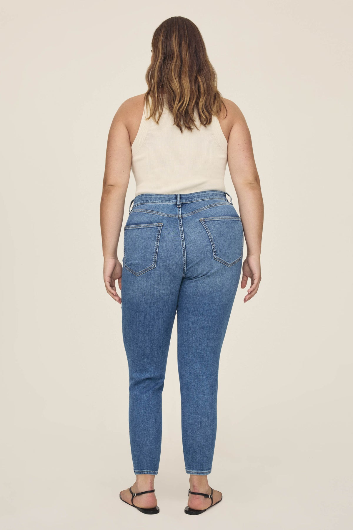 Women's Plus Skinny Blue Jean