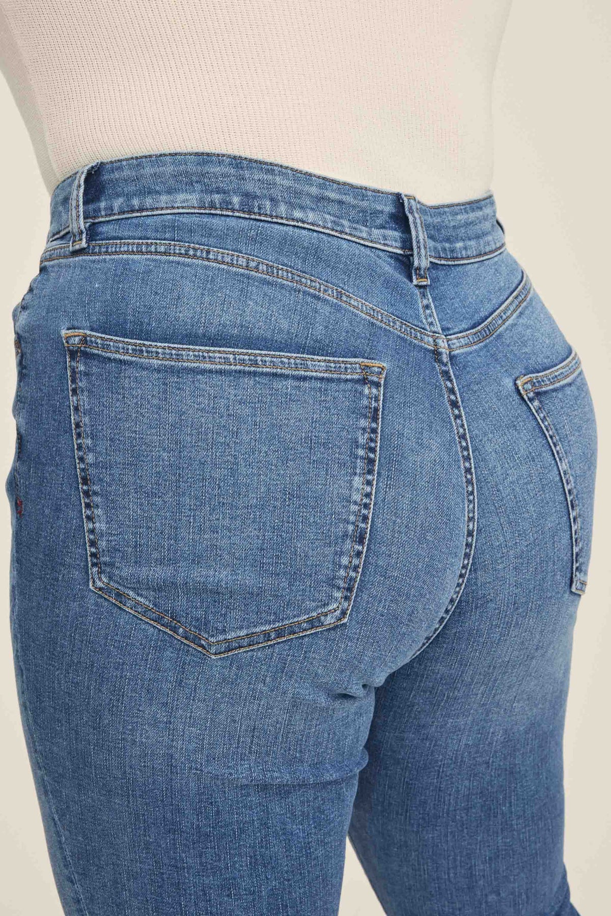 Women's Plus Skinny Blue Jean