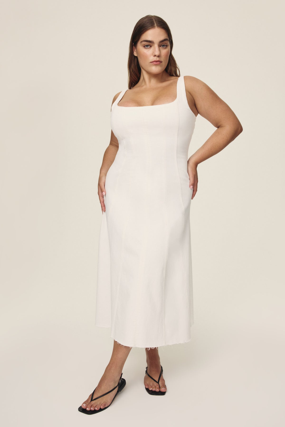 PSA PLUS - DENIM MAXI DRESS PSA PLUS - DENIM MAXI DRESS