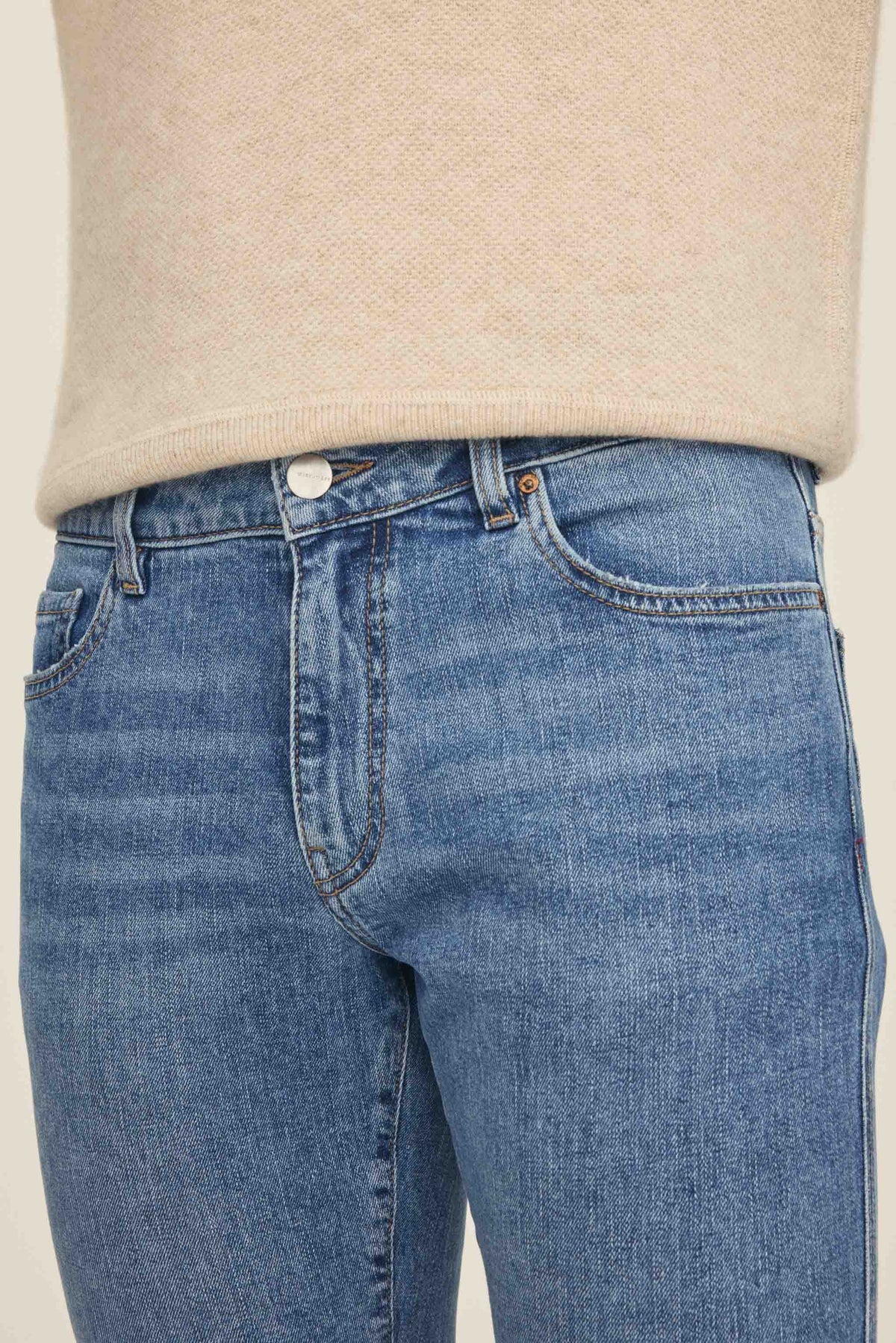 Men's Slim Blue Jean