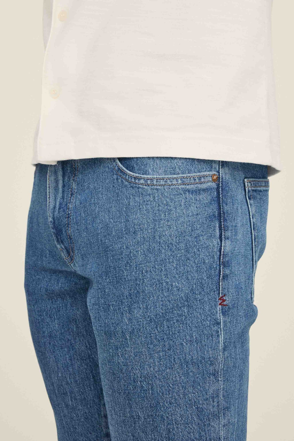 Men's Slim Blue Jean