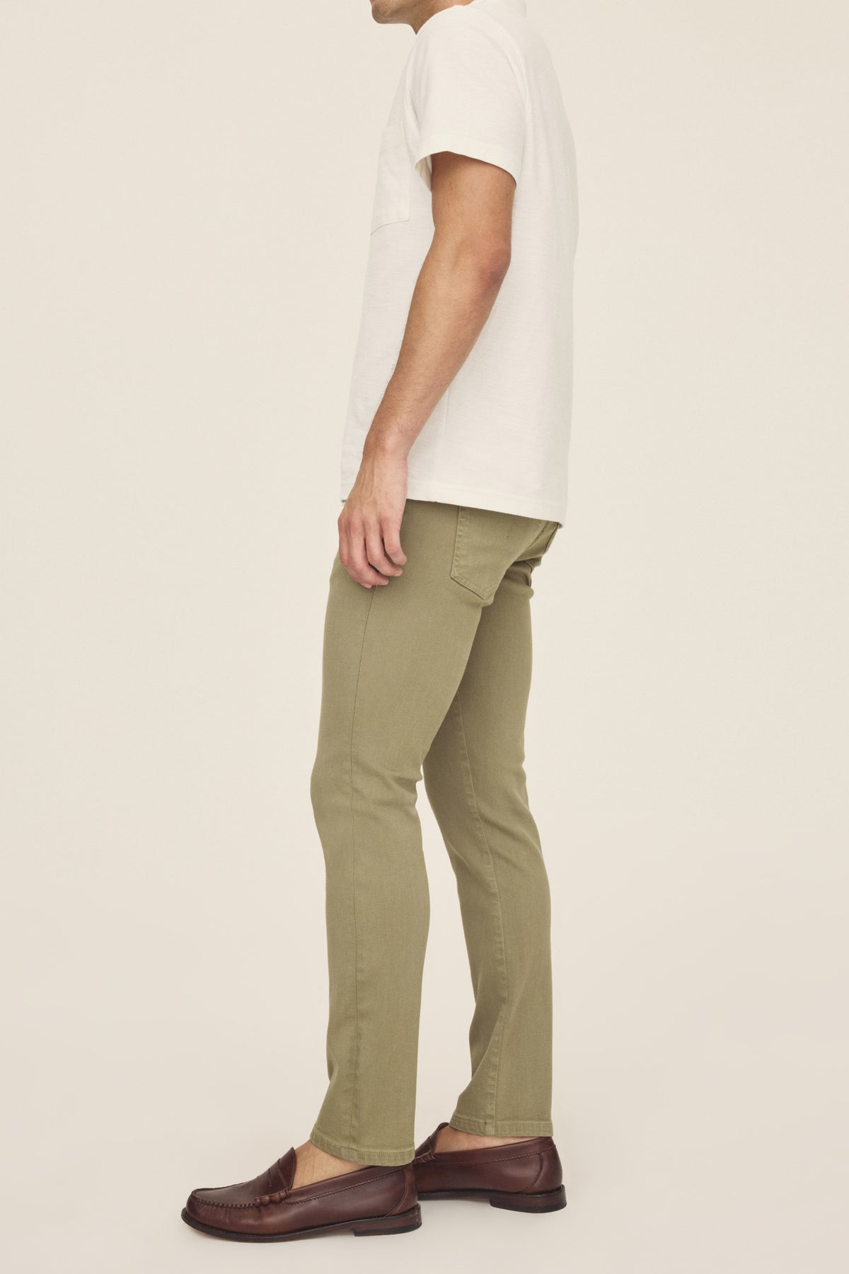 Men's Slim Green Jean