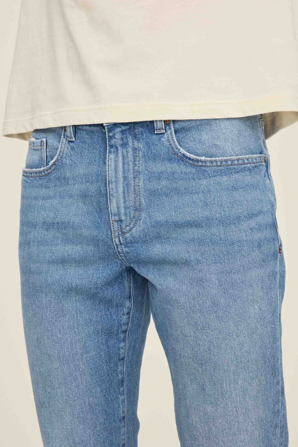 Men's Straight Blue Jean