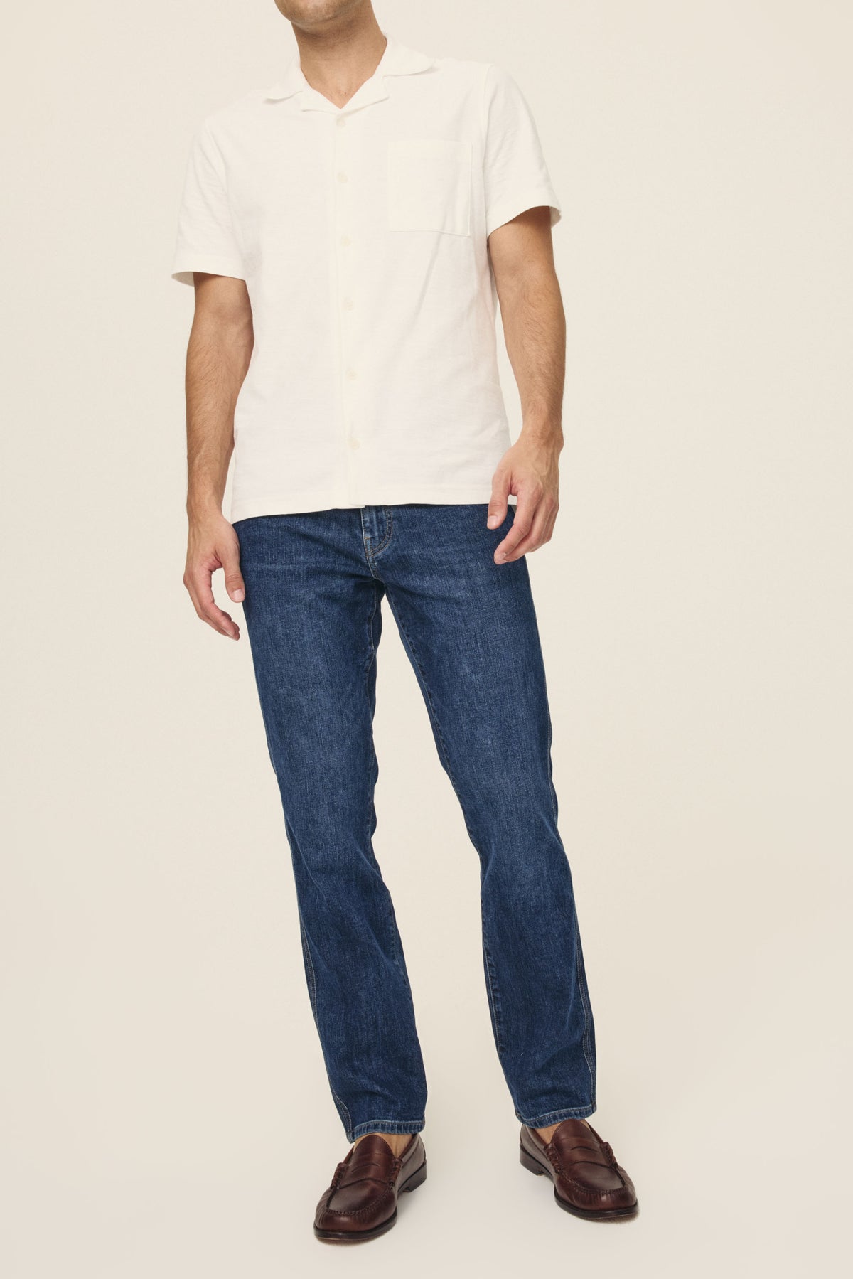 Men's Straight Blue Jean