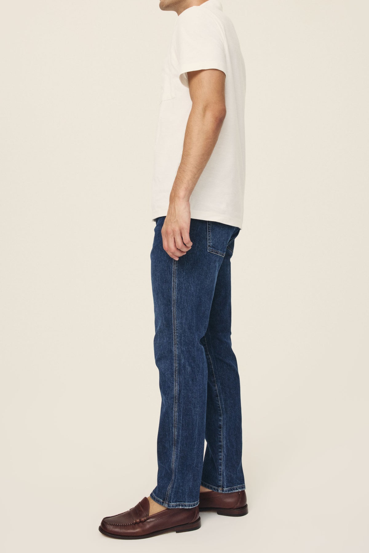 Men's Straight Blue Jean