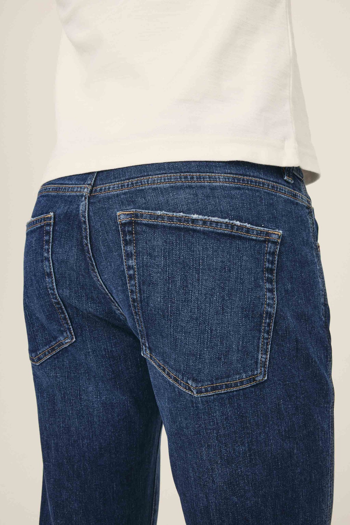 Men's Straight Blue Jean