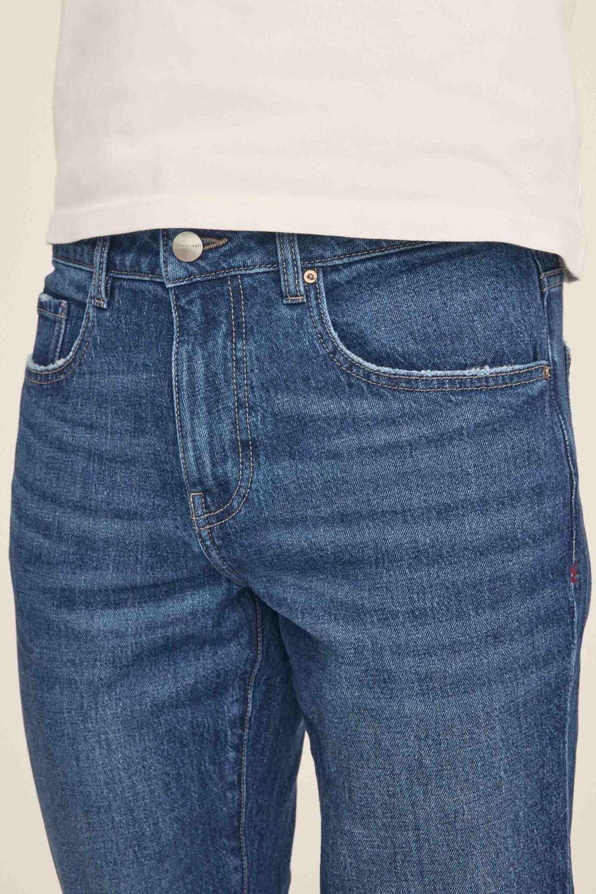 Men's Straight Blue Jean