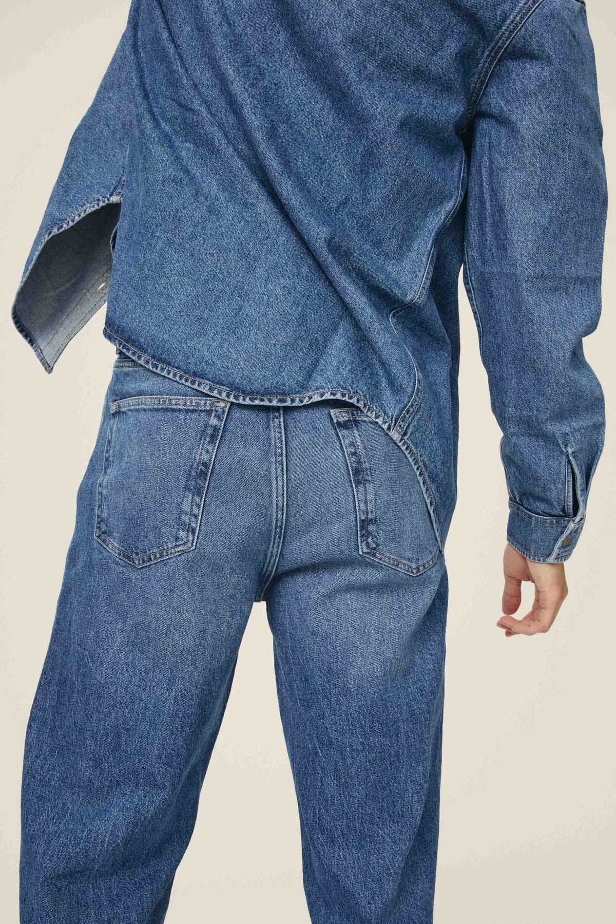 Men's Relaxed Straight Blue Jean