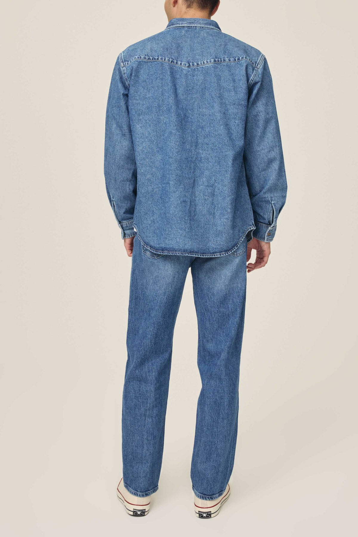 Men's Relaxed Straight Blue Jean