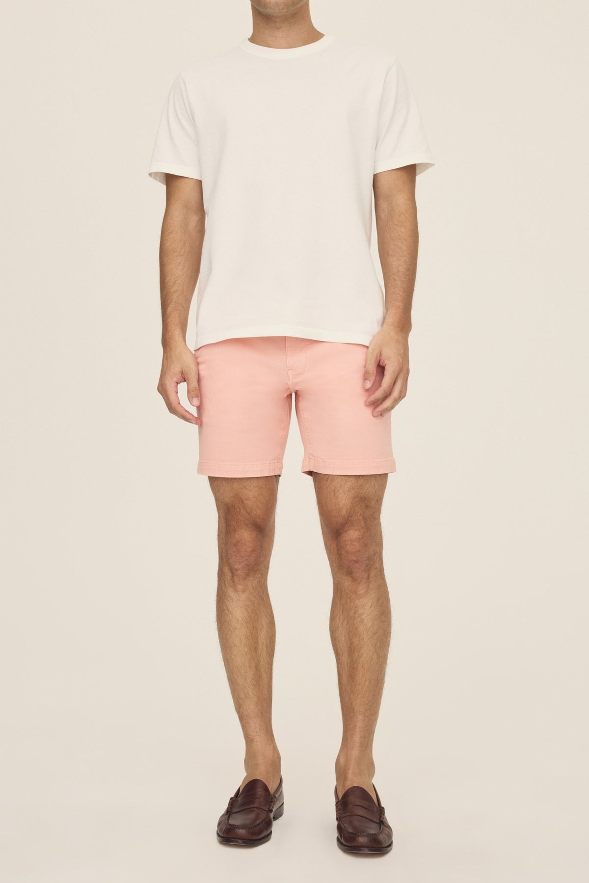 Men's Pink Twill Short