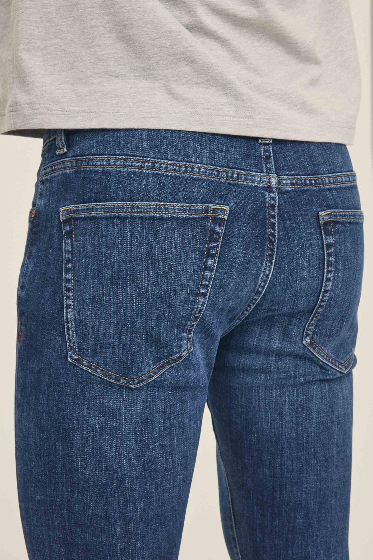 Men's Skinny Blue Jean