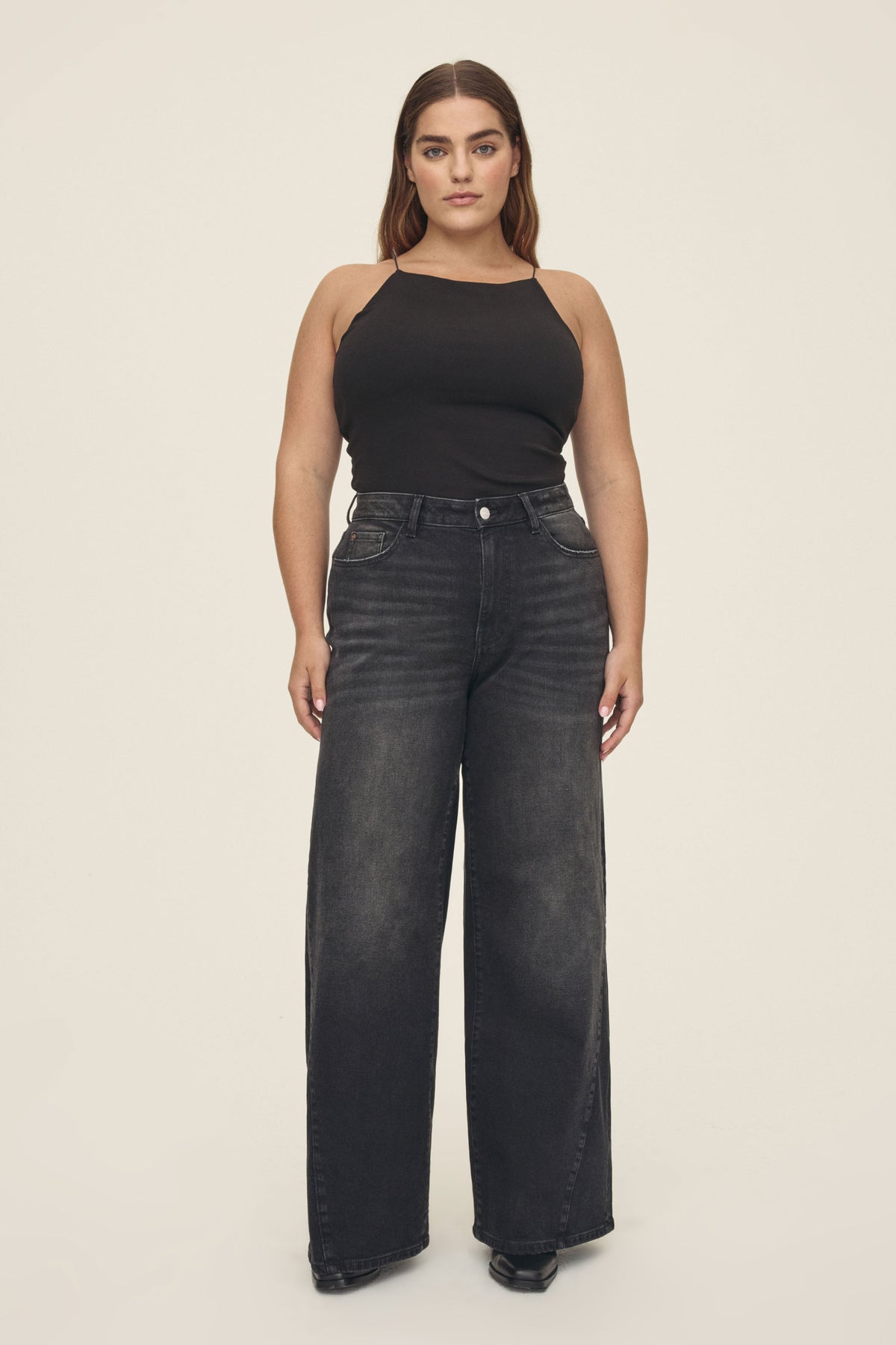 NCE PLUS - WIDE LEG JEANS  | PAID IN FULL