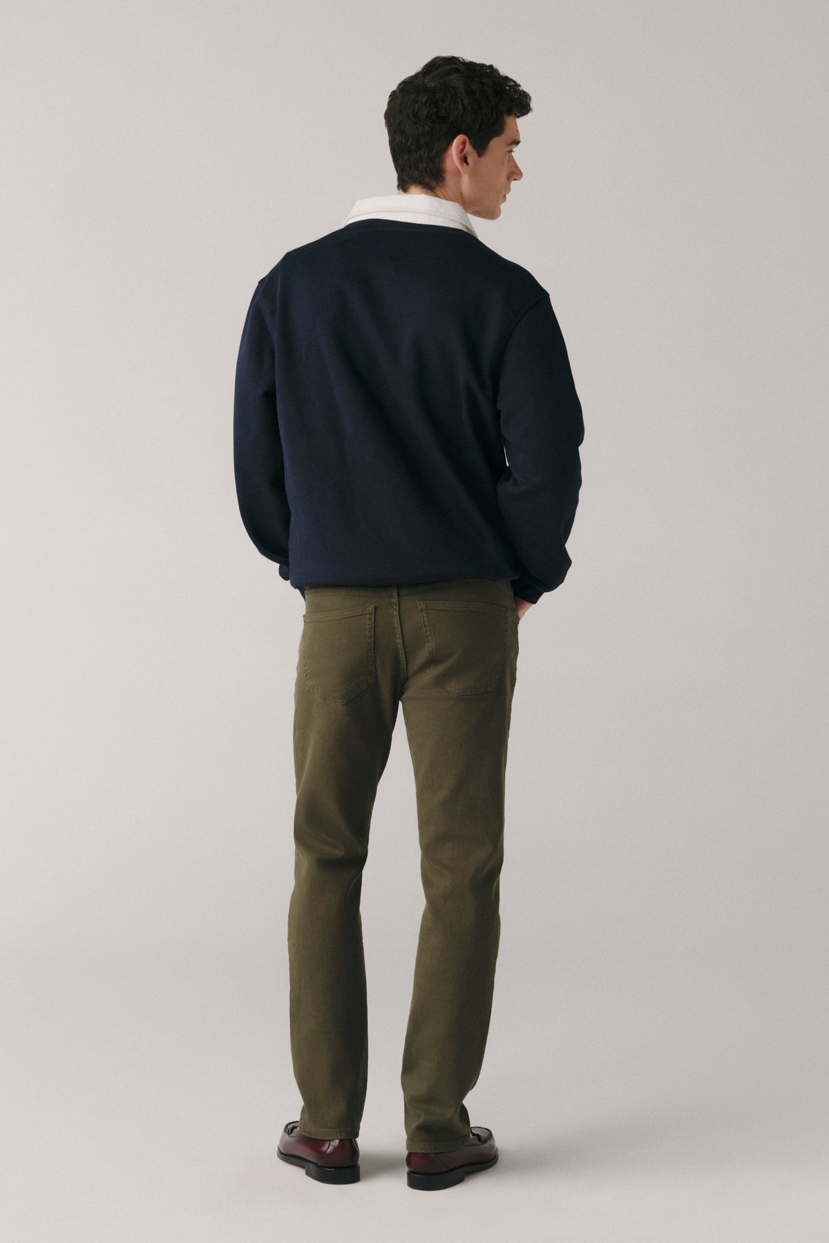AMS - SLIM JEANS | MOSS GREEN